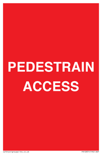 PEDESTRAIN ACCESS